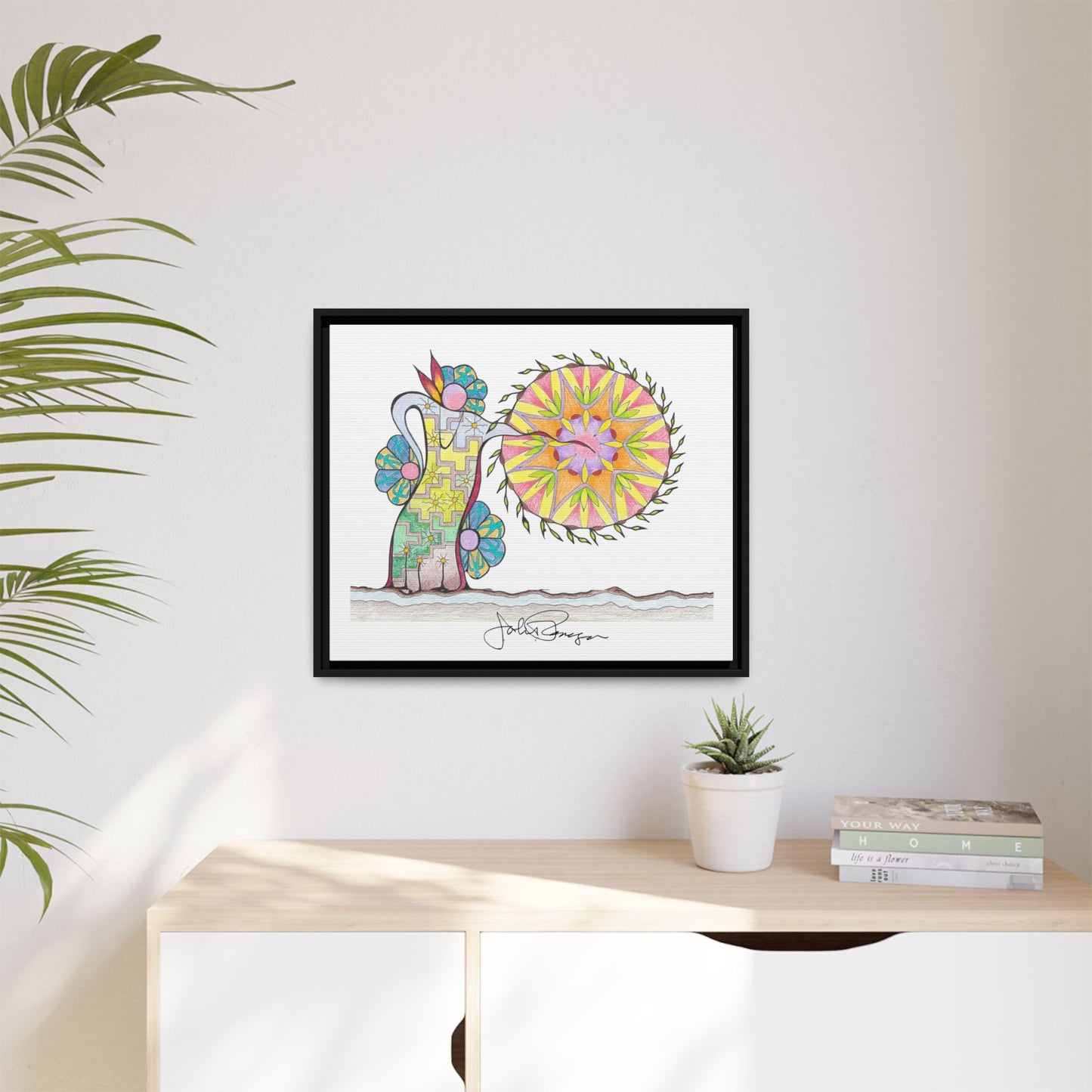 PowWow Drum - Archival Gallery Matte Canvas