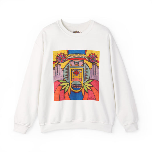 Premium Pullover Sweatshirt Wearable Art | Hands