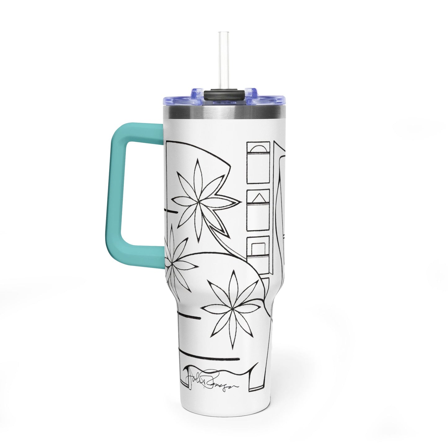 Exposed - Wrap-Around Art Tumbler (40 oz)