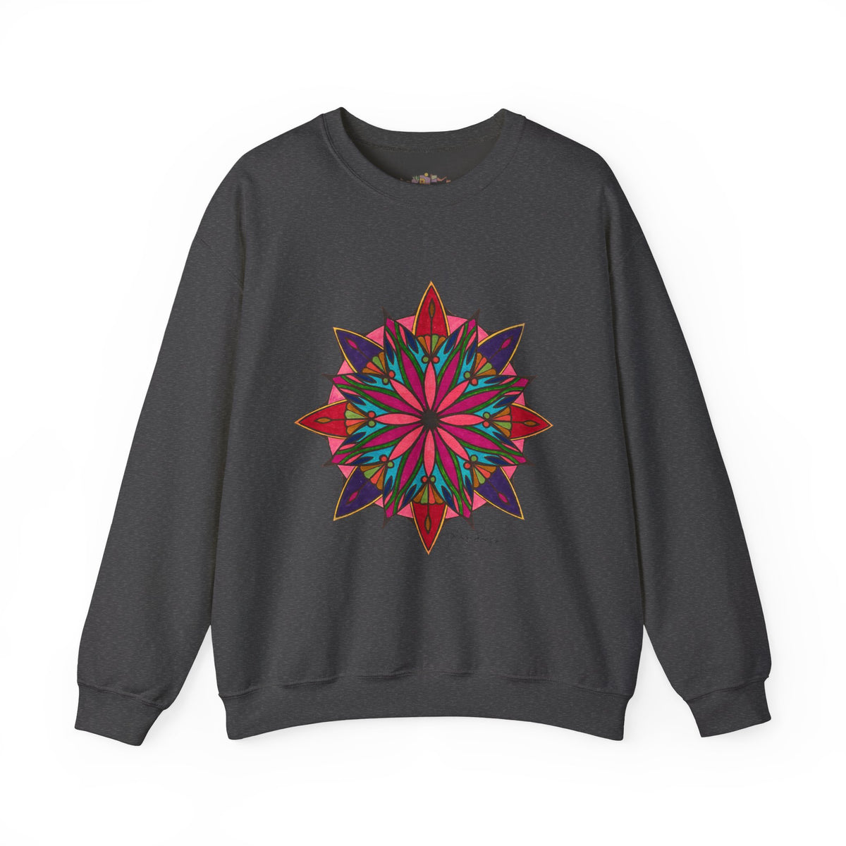 Premium Pullover Sweatshirt Wearable Art | Moving Mandala