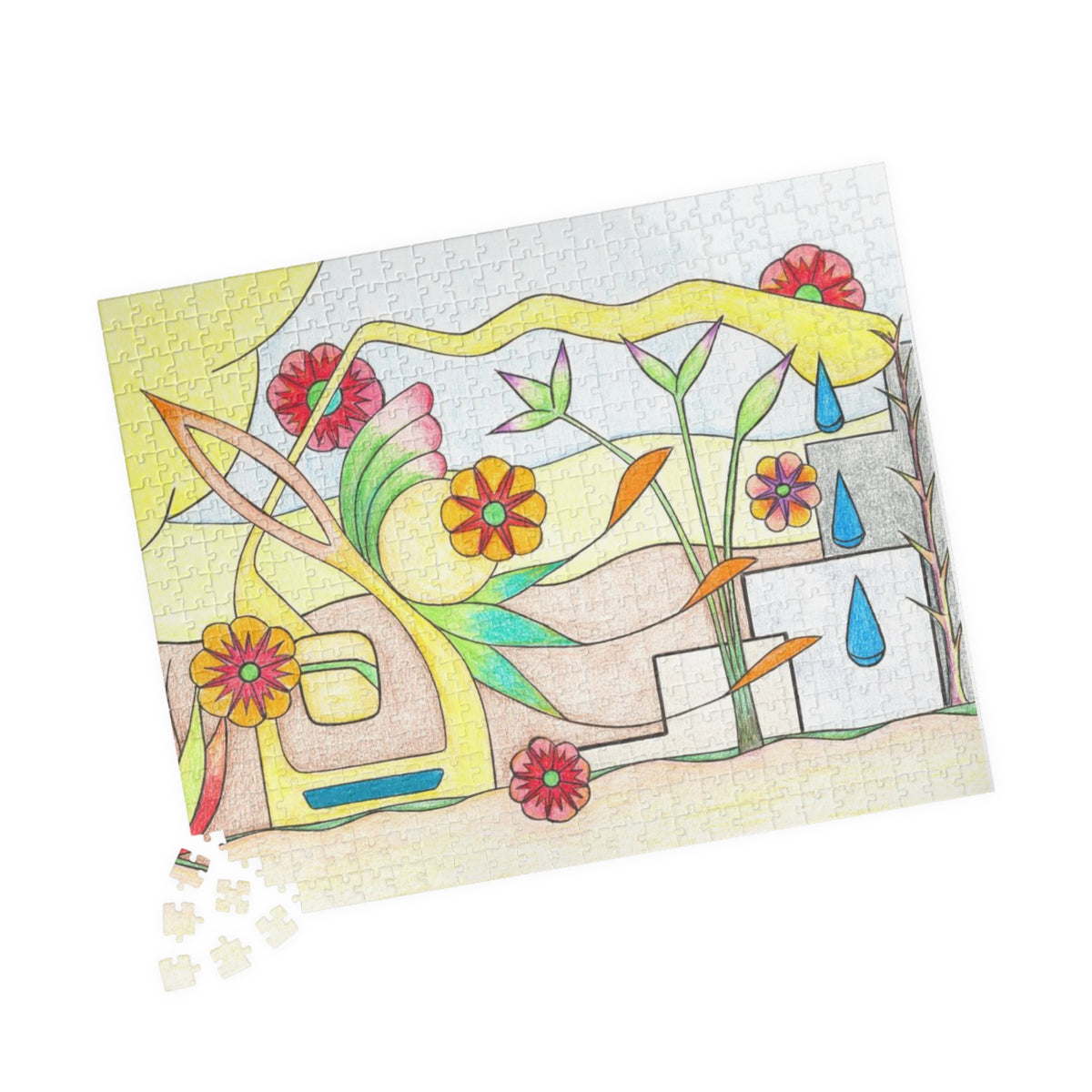 Premium Art Jigsaw Puzzle | Dancing in the Wind