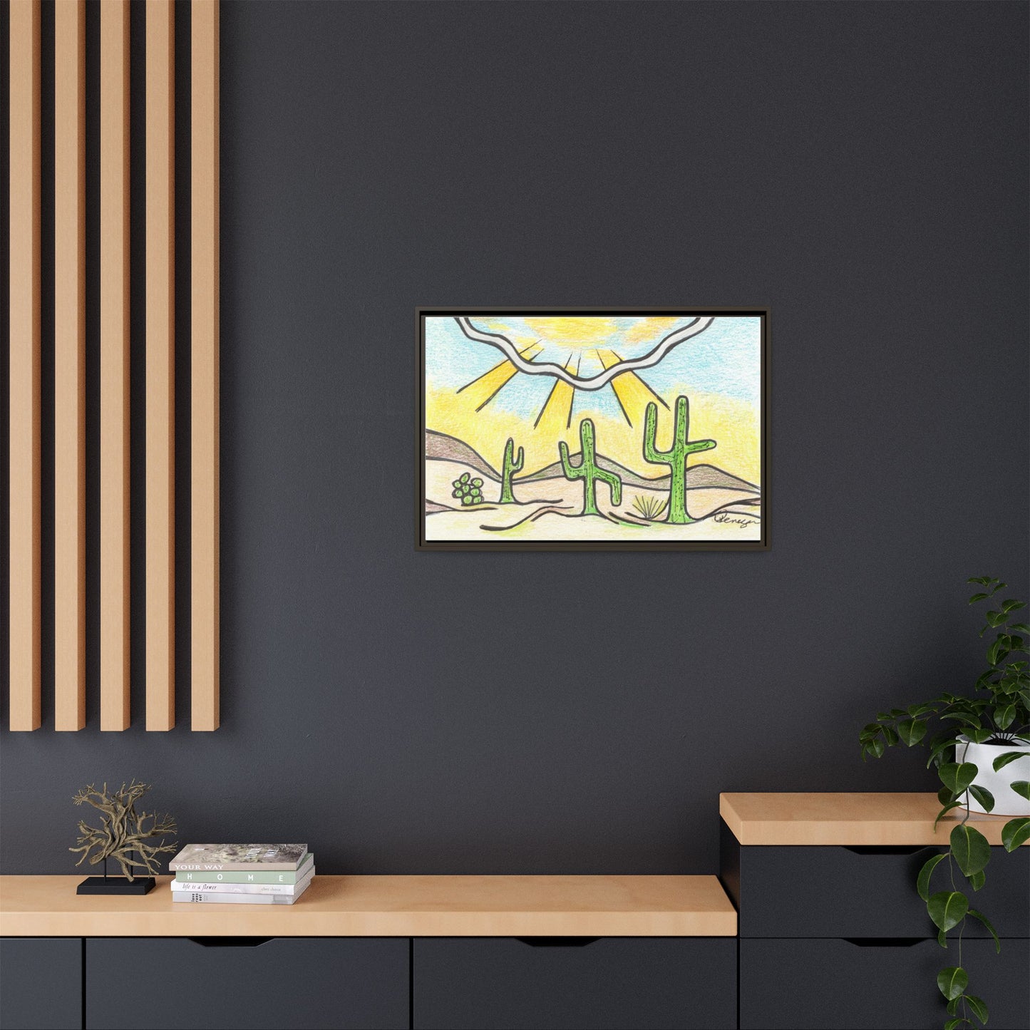 Saguaro - Archival Gallery Matte Canvas