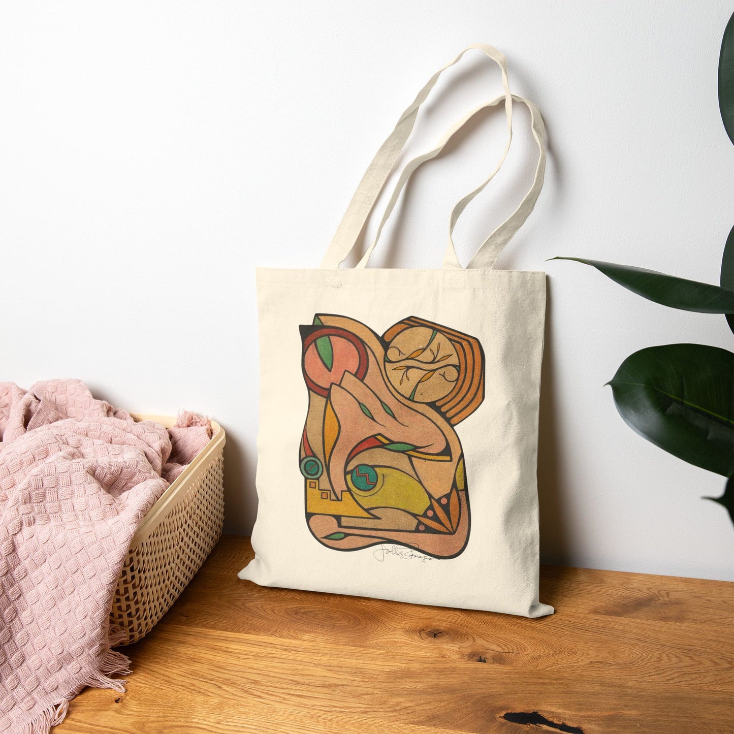 Finding Focus - Utility Canvas Premium Art Tote