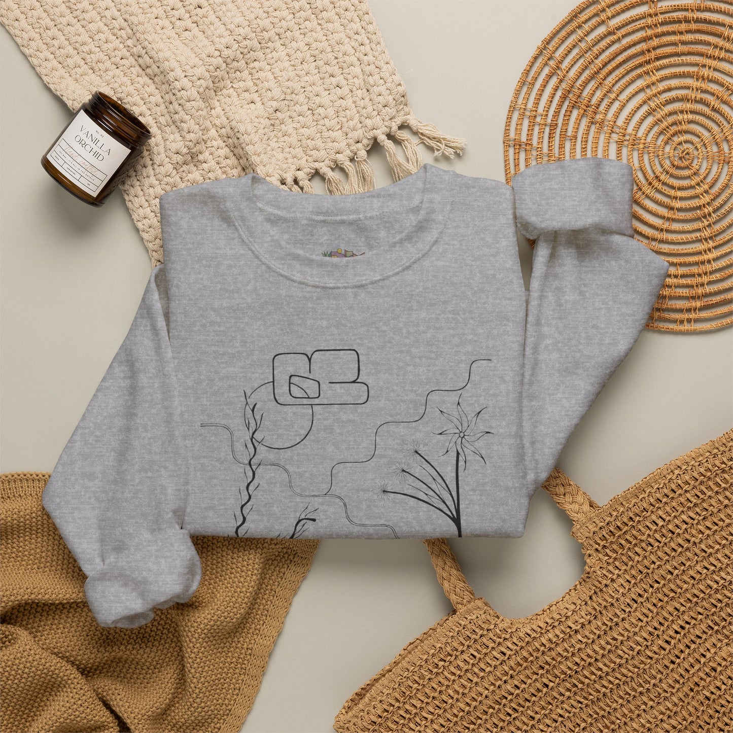The World is Round - Pullover Sweatshirt Premium Wearable Art