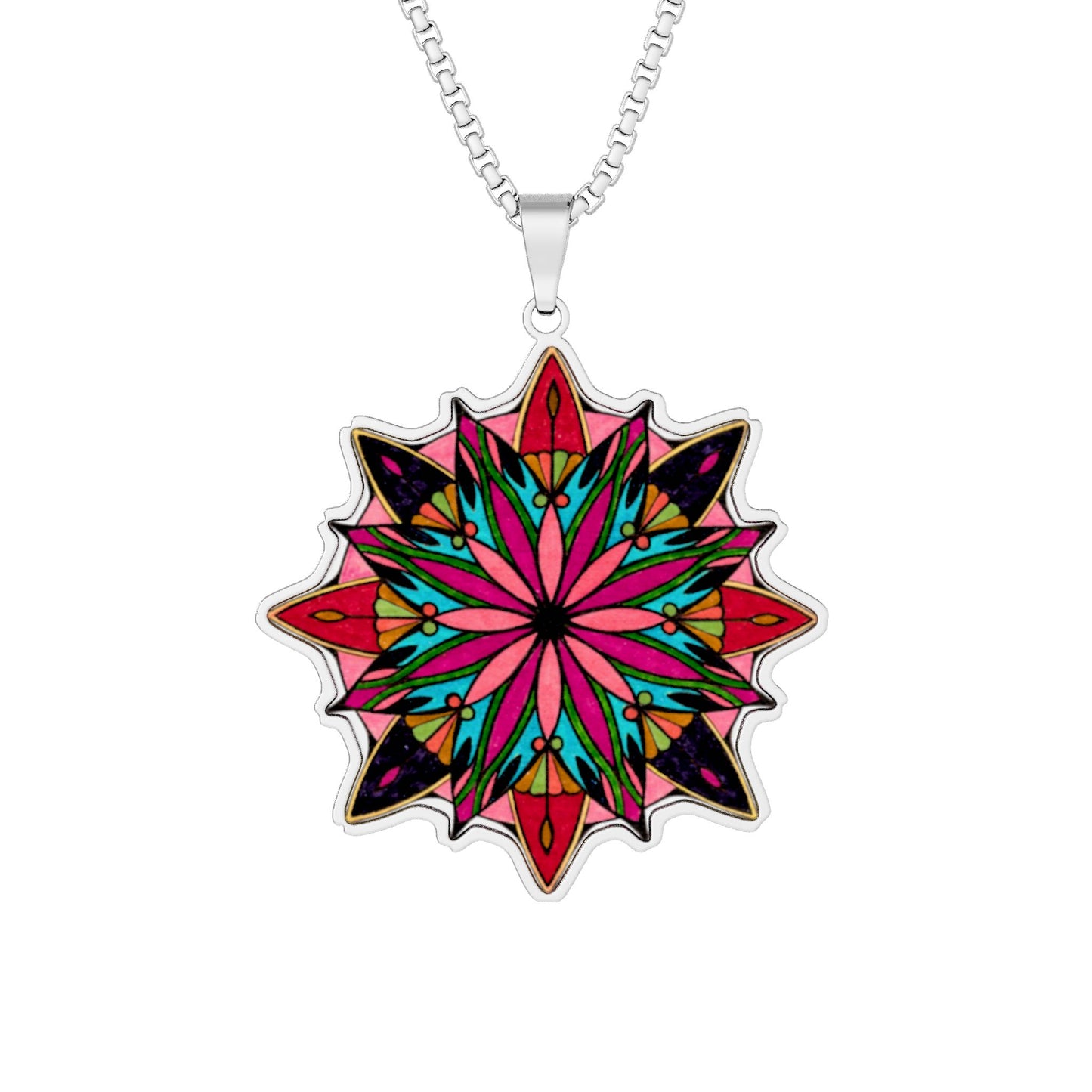 Moving Mandala - Premium Pendant Art Necklace