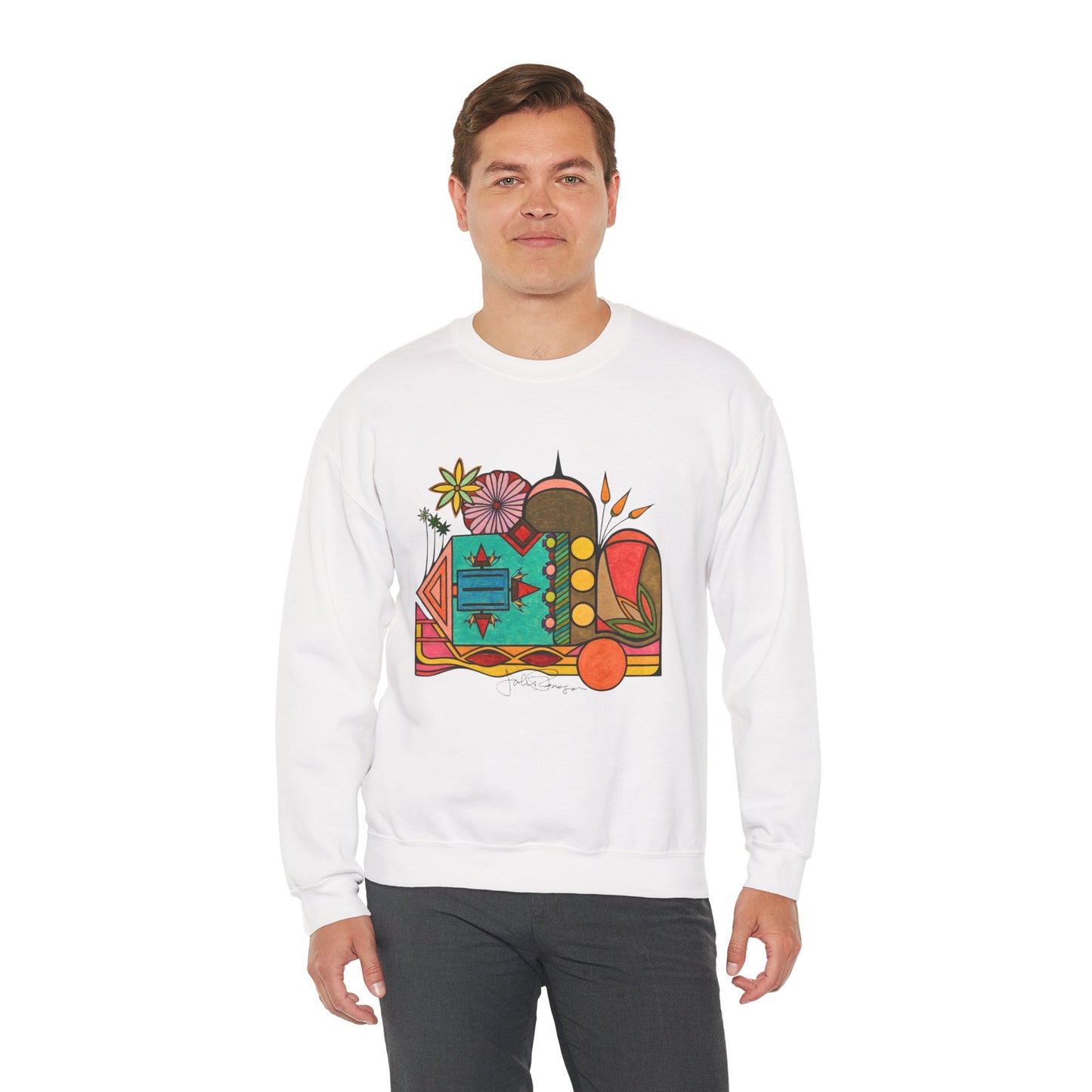 Controlling the Conversation - Pullover Sweatshirt Premium Wearable Art