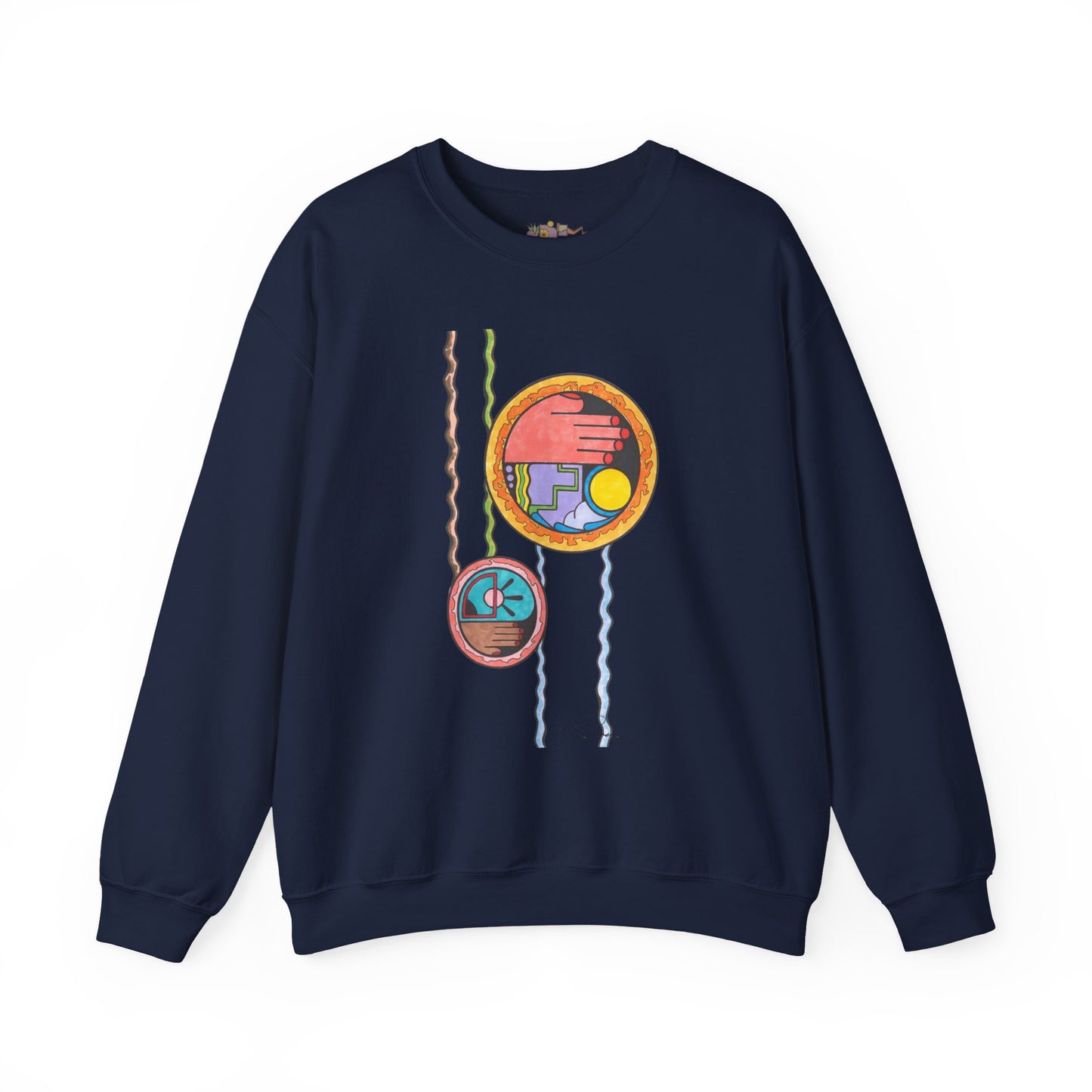 Wave While Passing - Pullover Sweatshirt Premium Wearable Art