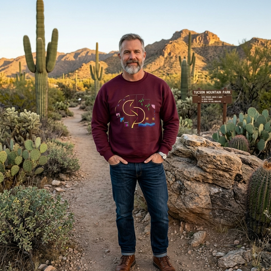 Premium Pullover Sweatshirt Wearable Art | Finding Home