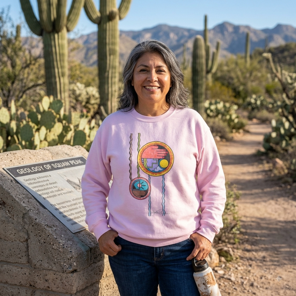 Premium Pullover Sweatshirt Wearable Art | Wave While Passing