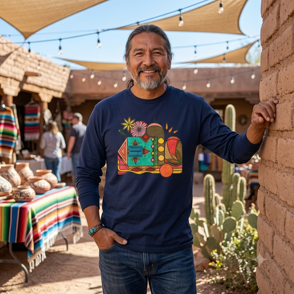 Premium Long Sleeve T-Shirt Wearable Art | Controlling the Conversation