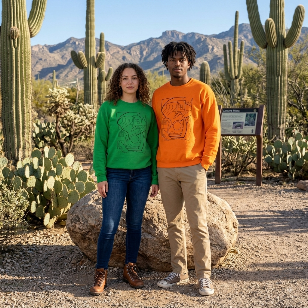 Premium Pullover Sweaatshirt Wearable Art | From the Heart