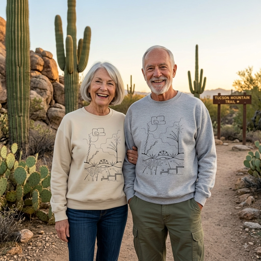 Premium Pullover Sweatshirt Wearable Art | The World is Round