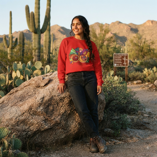 Premium Pullover Sweatshirt Wearable Art | Leaving the Picture