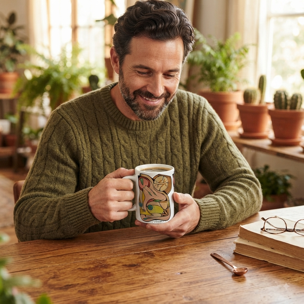 Premium Ceramic Art Mug (11 oz/15 oz) | Finding Focus