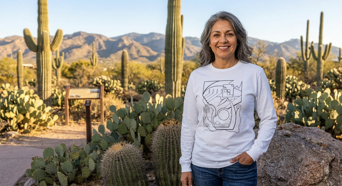 Premium Long Sleeve T-Shirt Wearable Art | From the Heart