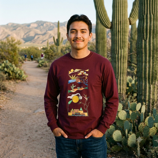 Premium Long Sleeve T-Shirt Wearable Art | Sabino Memories