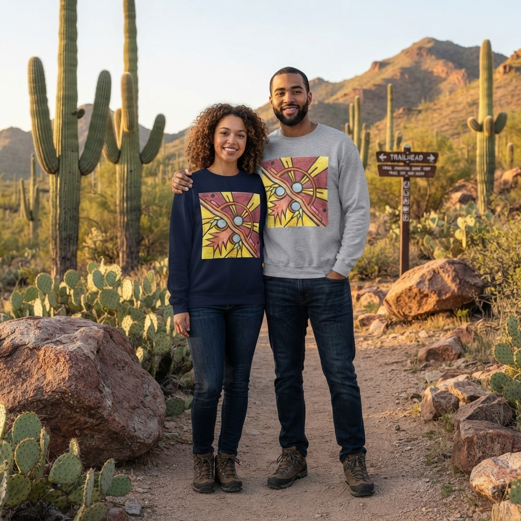 Premium Pullover Sweatshirt Wearable Art | Gallery Day