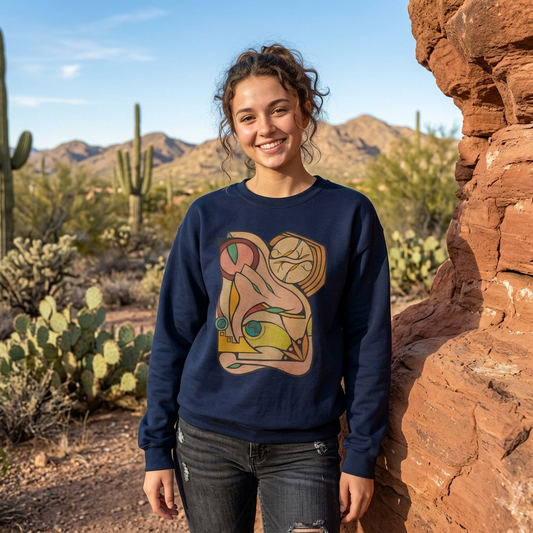 Premium Pullover Sweatshirt Wearable Art | Finding Focus