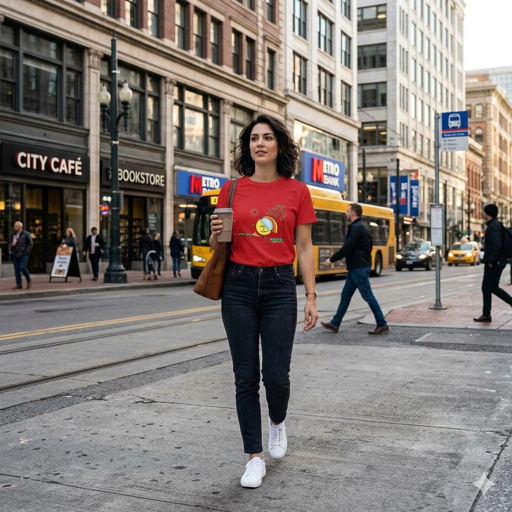 Premium Short Sleeve T-Shirt Wearable Art | Sol Searcher
