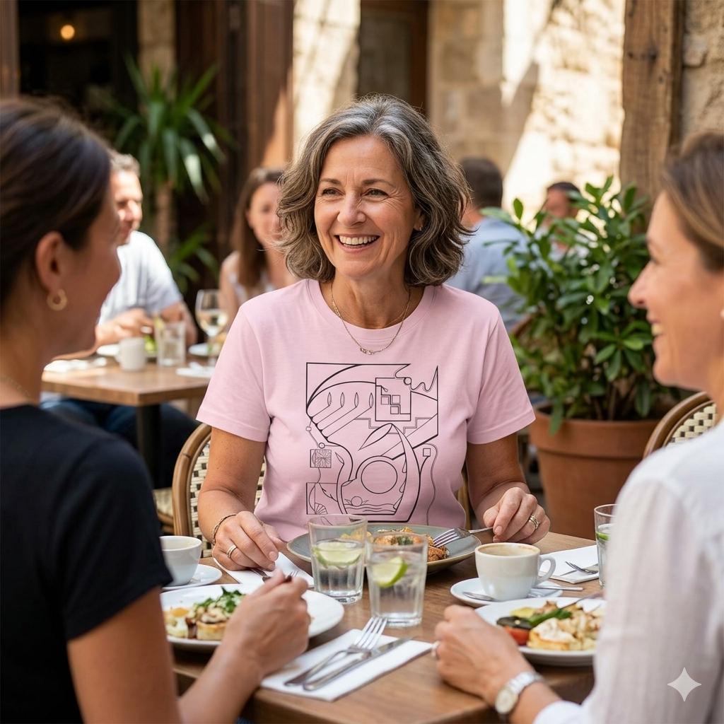 Premium Short Sleeve T-Shirt Wearable Art | From the Heart