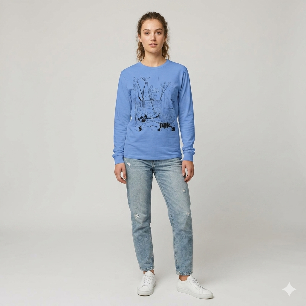 Premium Long Sleeve T-Shirt Wearable Art | Sabino Canyon