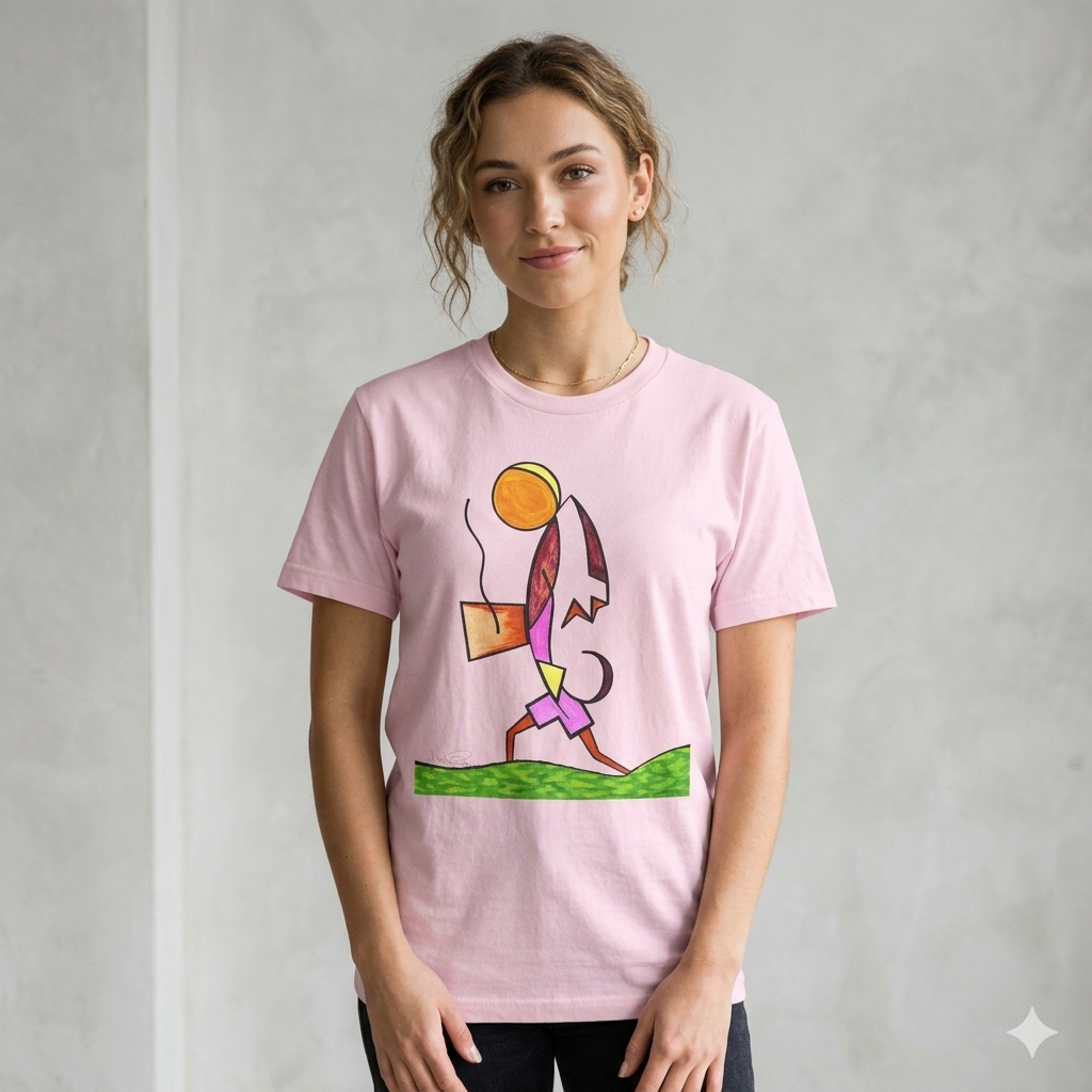 Premium Short Sleeve T-Shirt Wearable Art | Walk Proud